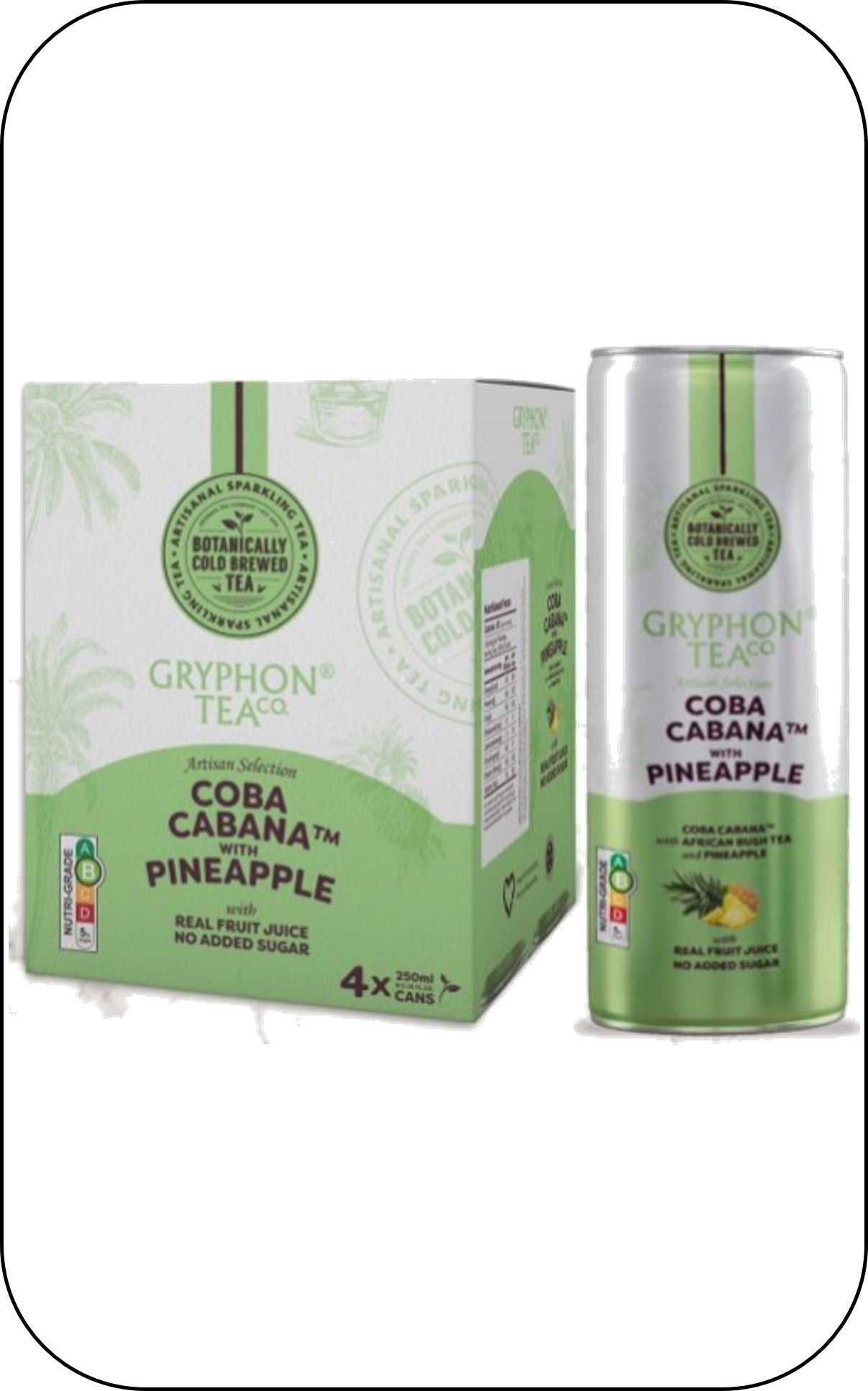 Gryphon Sparkling CBT - Coba Cabana With Pineapple - Canned Version