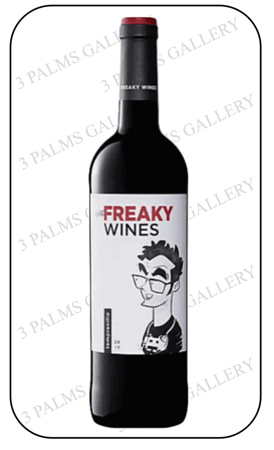 The Freaky Wines 100% Tempranillo 2021 (03 Rotating Label Design)