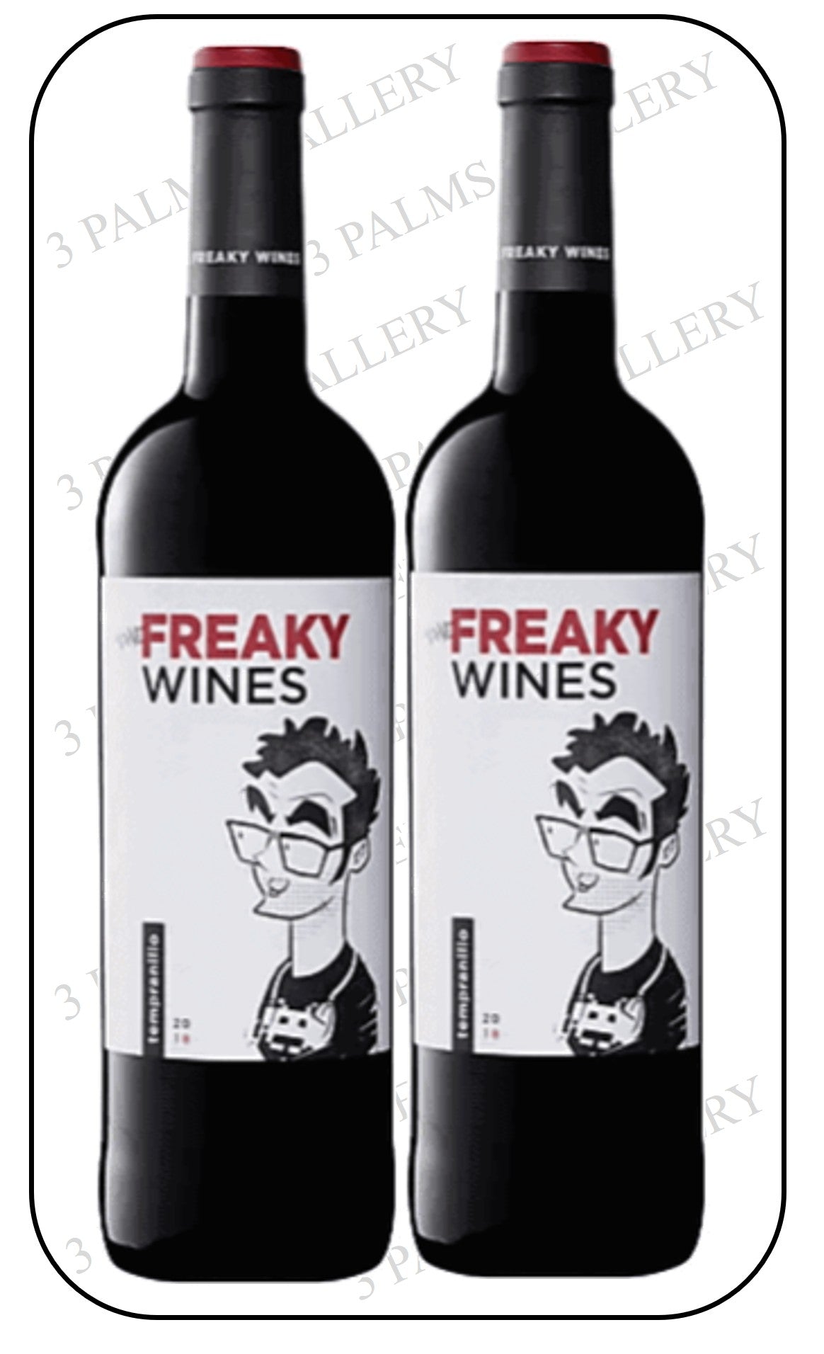 The Freaky Wines 100% Tempranillo 2021 (03 Rotating Label Design)