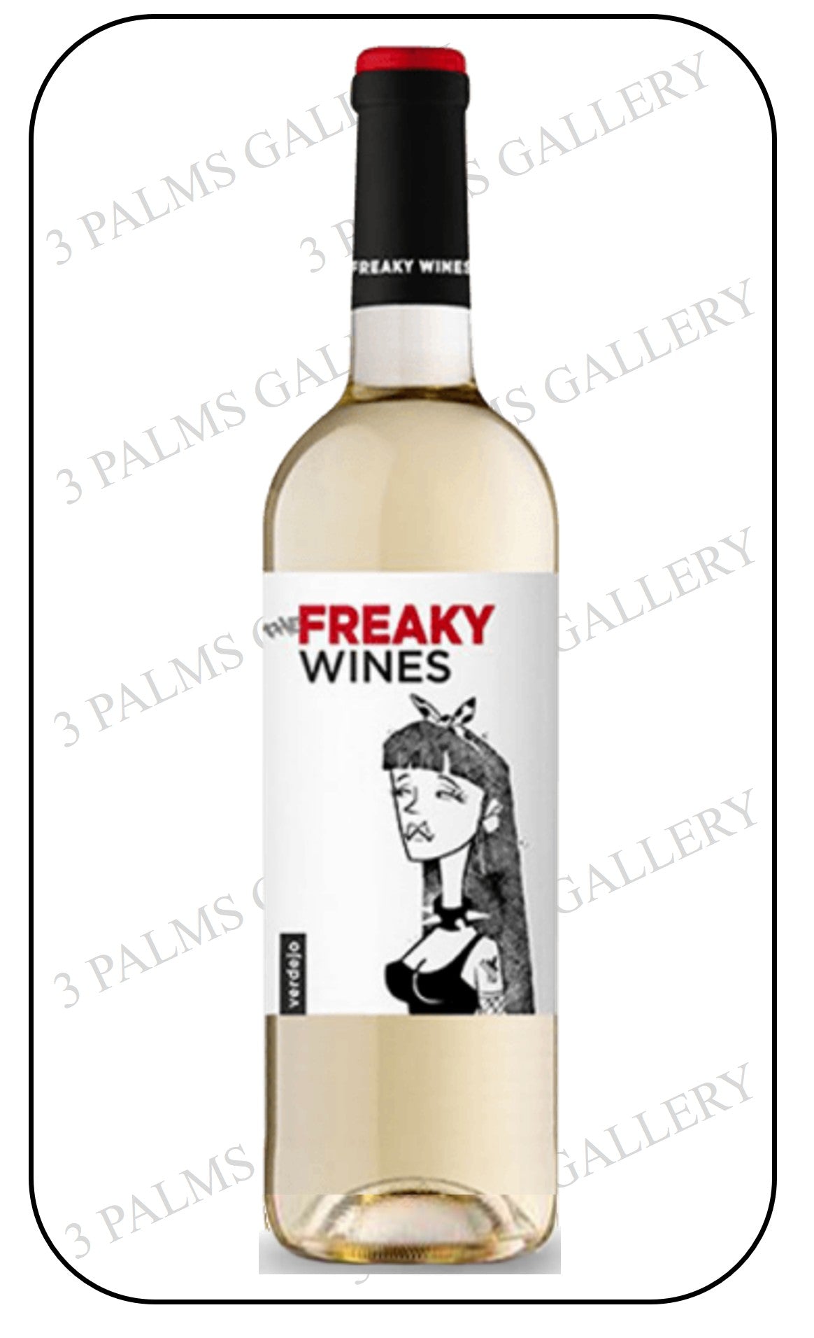 The Freaky Wines 100% Verdejo 2021 (03 Rotating Label Design)