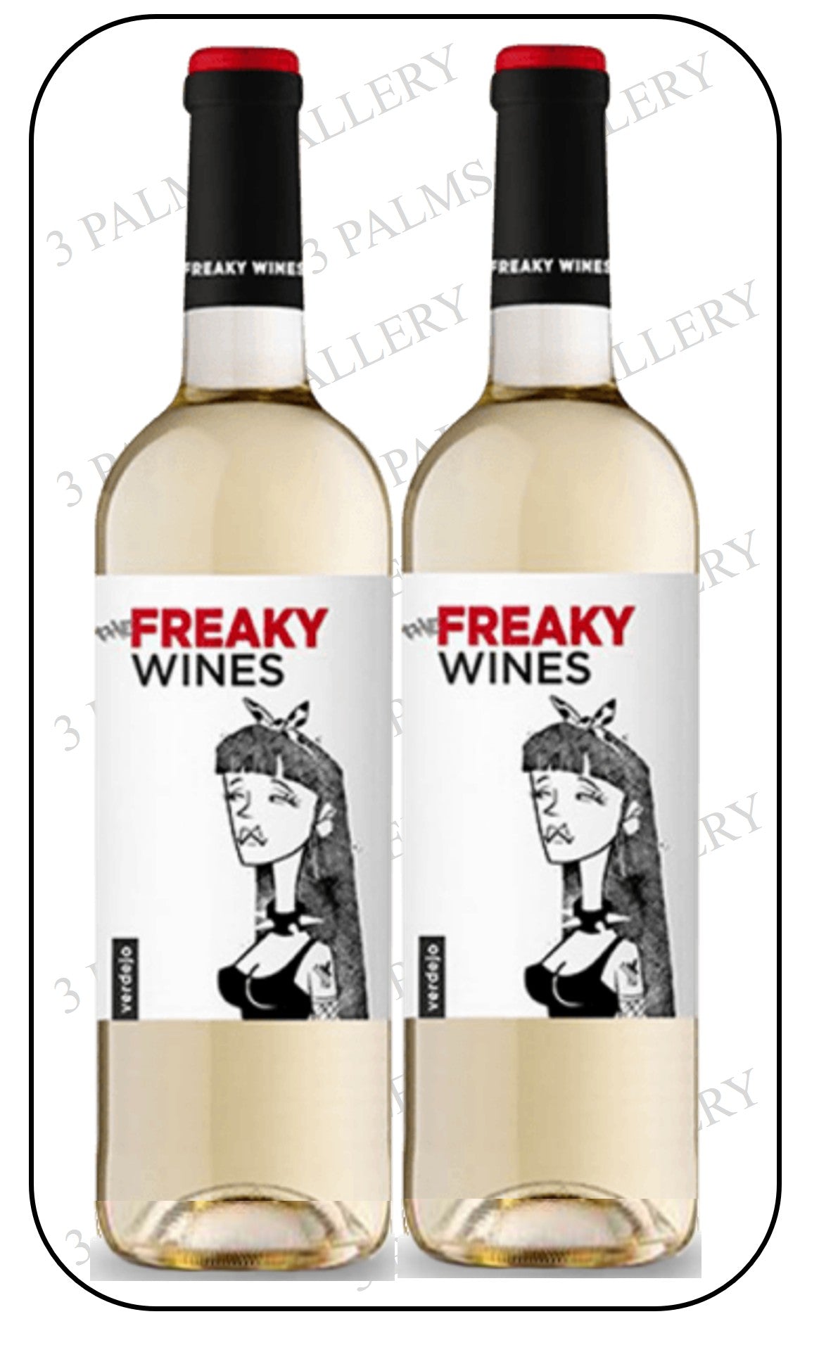 The Freaky Wines 100% Verdejo 2021 (03 Rotating Label Design)