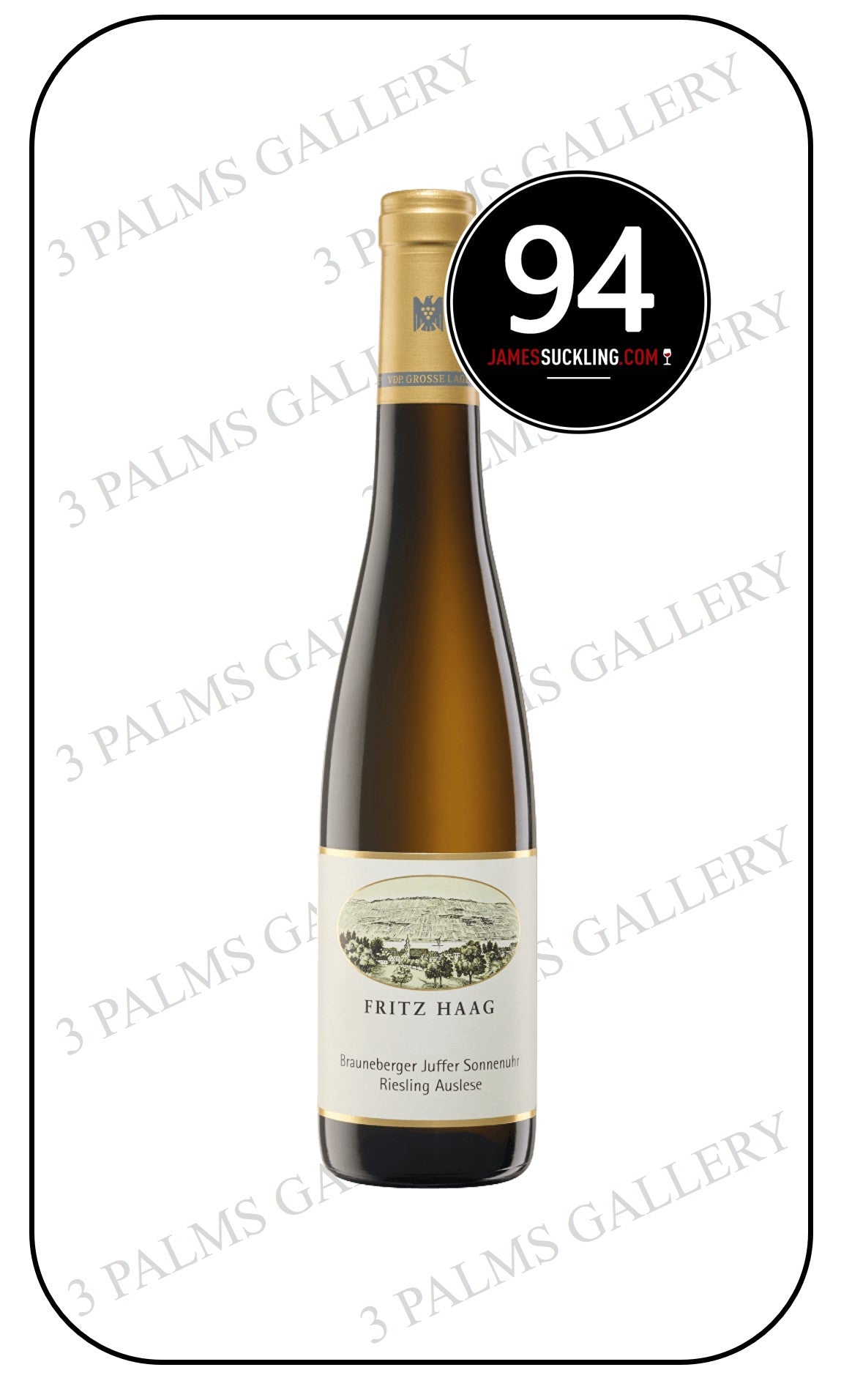 Fritz Haag Brauneberger Juffer Sonnenuhr Riesling Auslese 2022 / 2023 (JS 94 Points)
