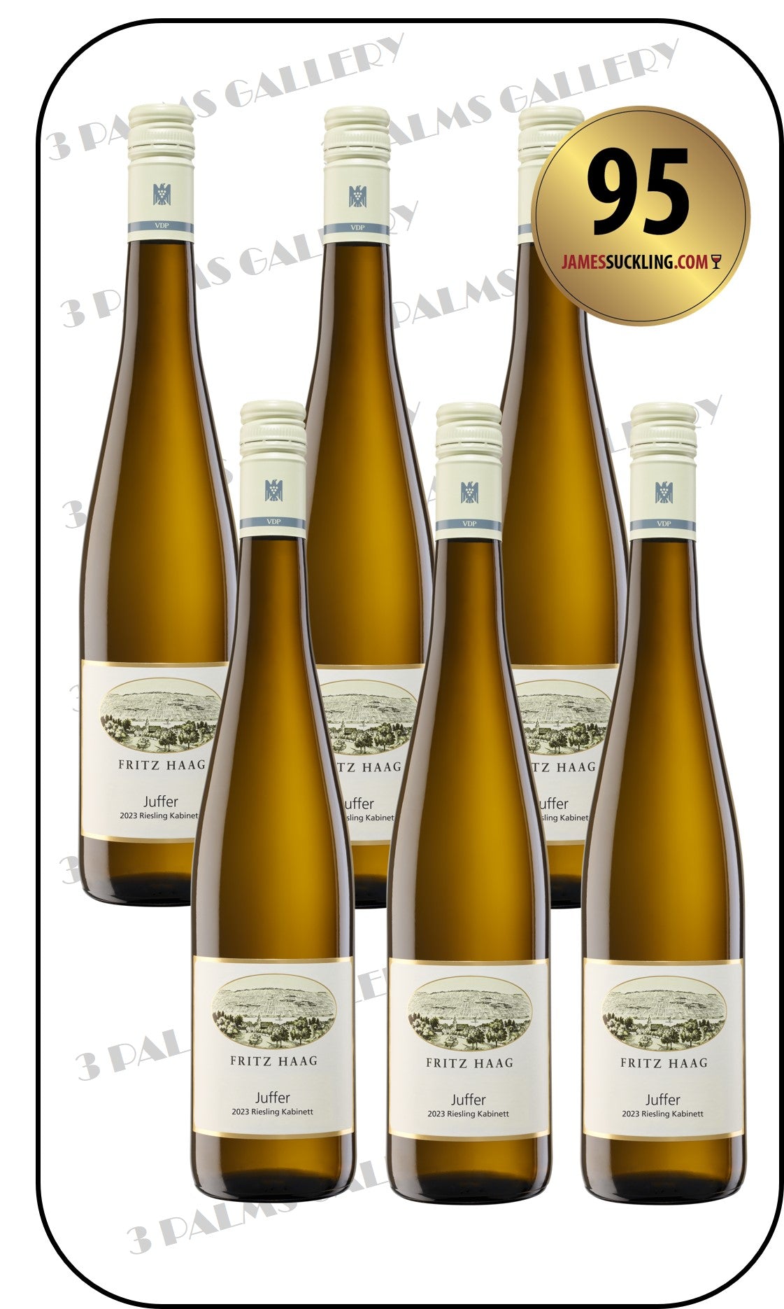 Fritz Haag Brauneberger Juffer Riesling (Stelvin) Kabinett 2023 (JS 95 Points)