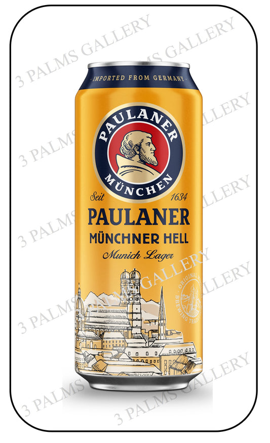Paulaner Original Munich Hells Lager 500ml Canned Version