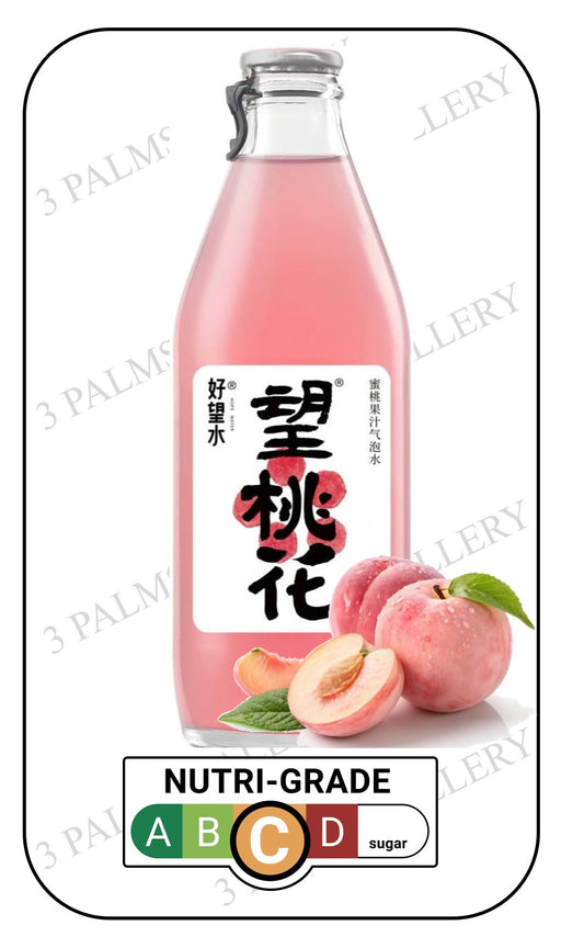 Hope Water - All Natural Peach Sparkling Juice - 好望水水蜜桃起泡汁