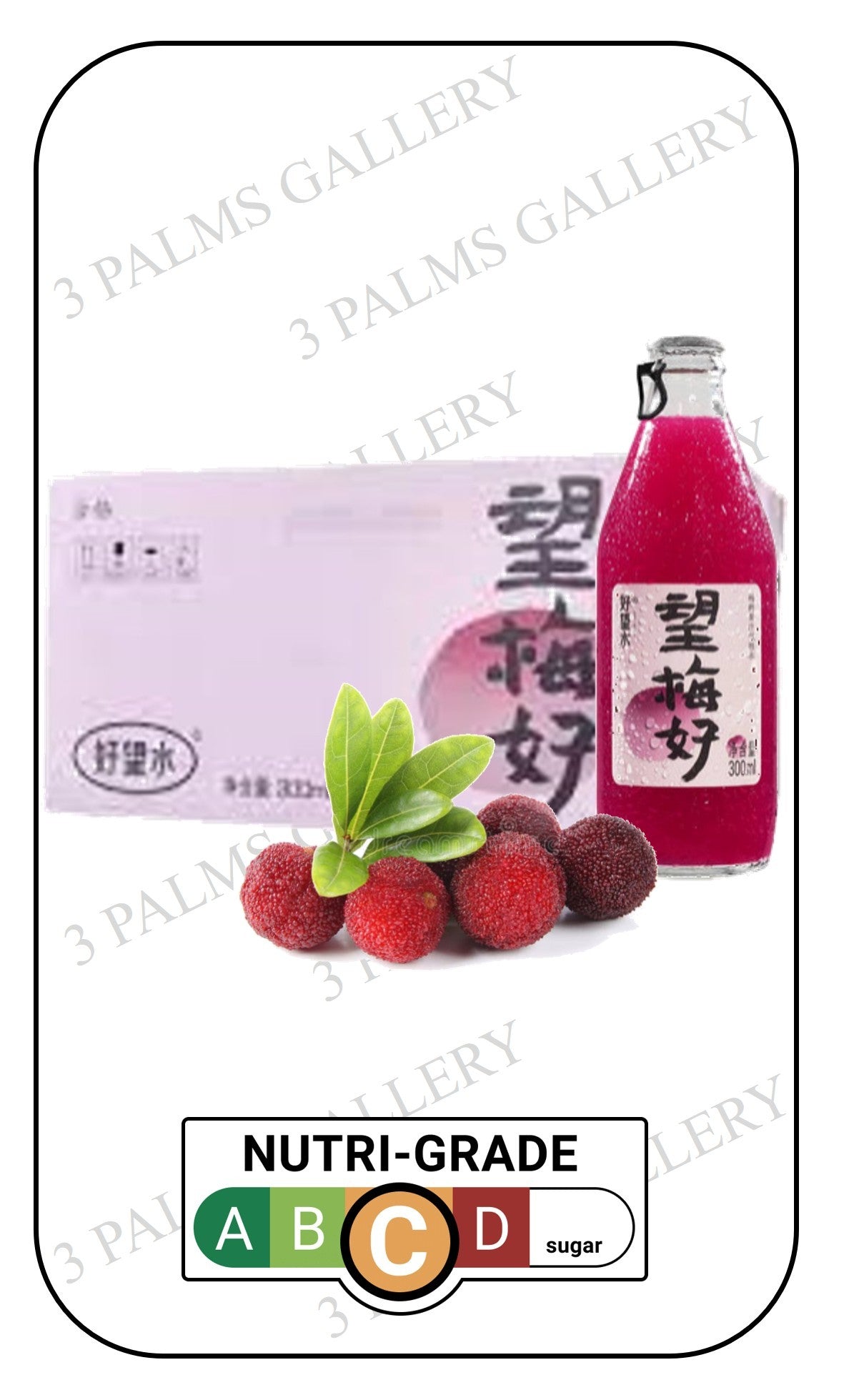 Hope Water All Natural Waxberry Sparkling Juice 好望水杨梅起泡汁