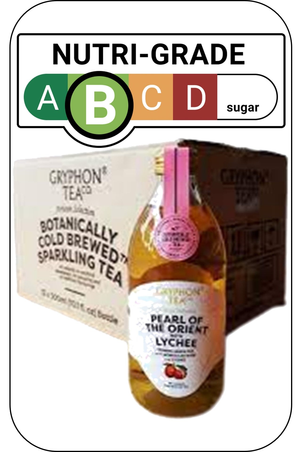 Gryphon Sparkling CBT - Pearl of the Orient with Lychee - 300ml Glass Bottle Version