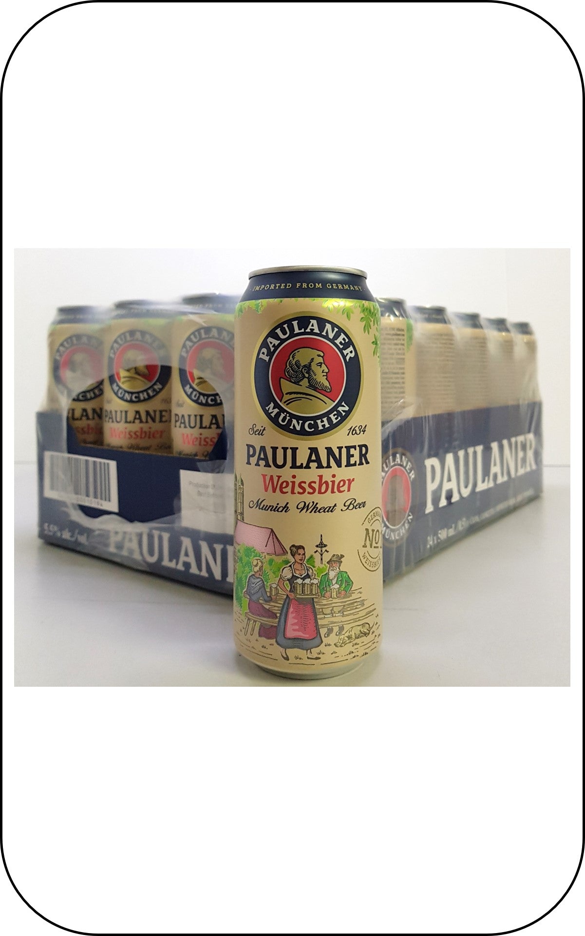 Paulaner Weissbier 500ml Canned Version