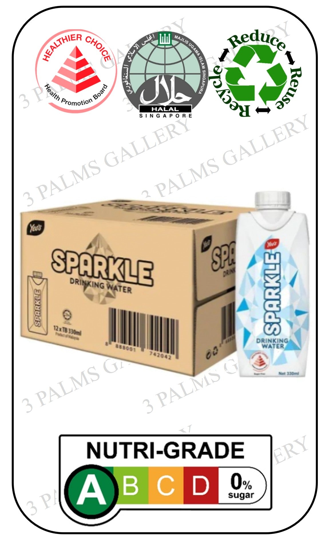 Sparkle Water - Pure Drinking STILL Water - Eco & User Friendly Tetra Pack