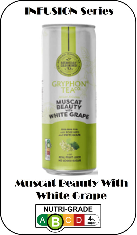 Gryphon Sparkling CBT -  Muscat Beauty With White Grape - Canned Version