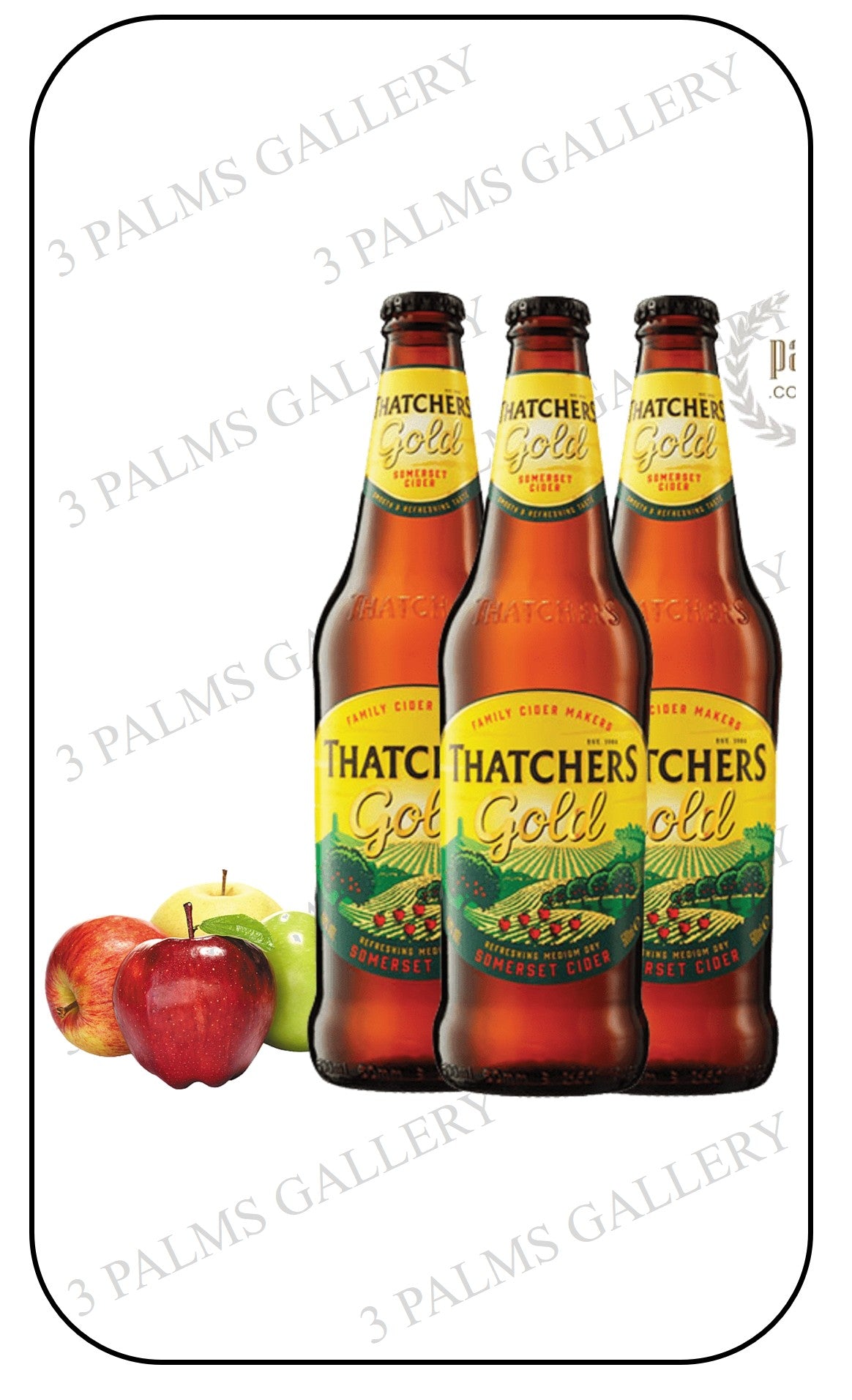 Thatcher's GOLD Cider - Blend of Dabinett & Harry Masters Jersey Apples