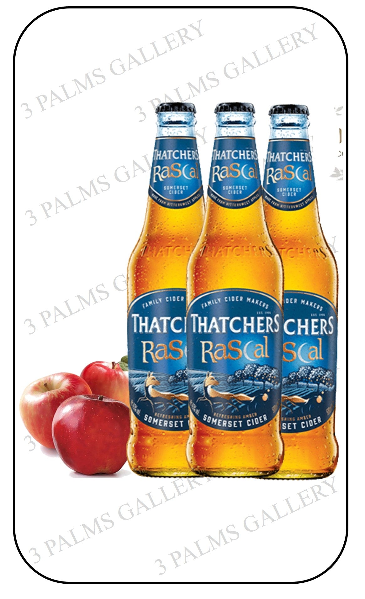 Thatcher's Old Rascal Cider - Blend Of 3 - Redstreak, Dabinett & Tremlett's Apples