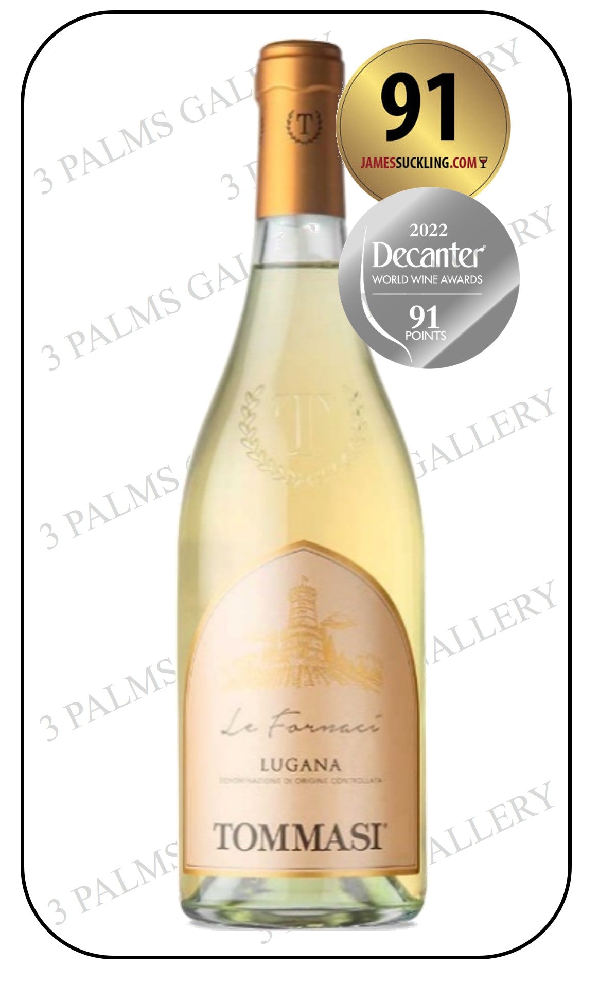 Tommasi Le Fornaci Lugana 2023 (JS 91) (Decanter 2022 91 Points)