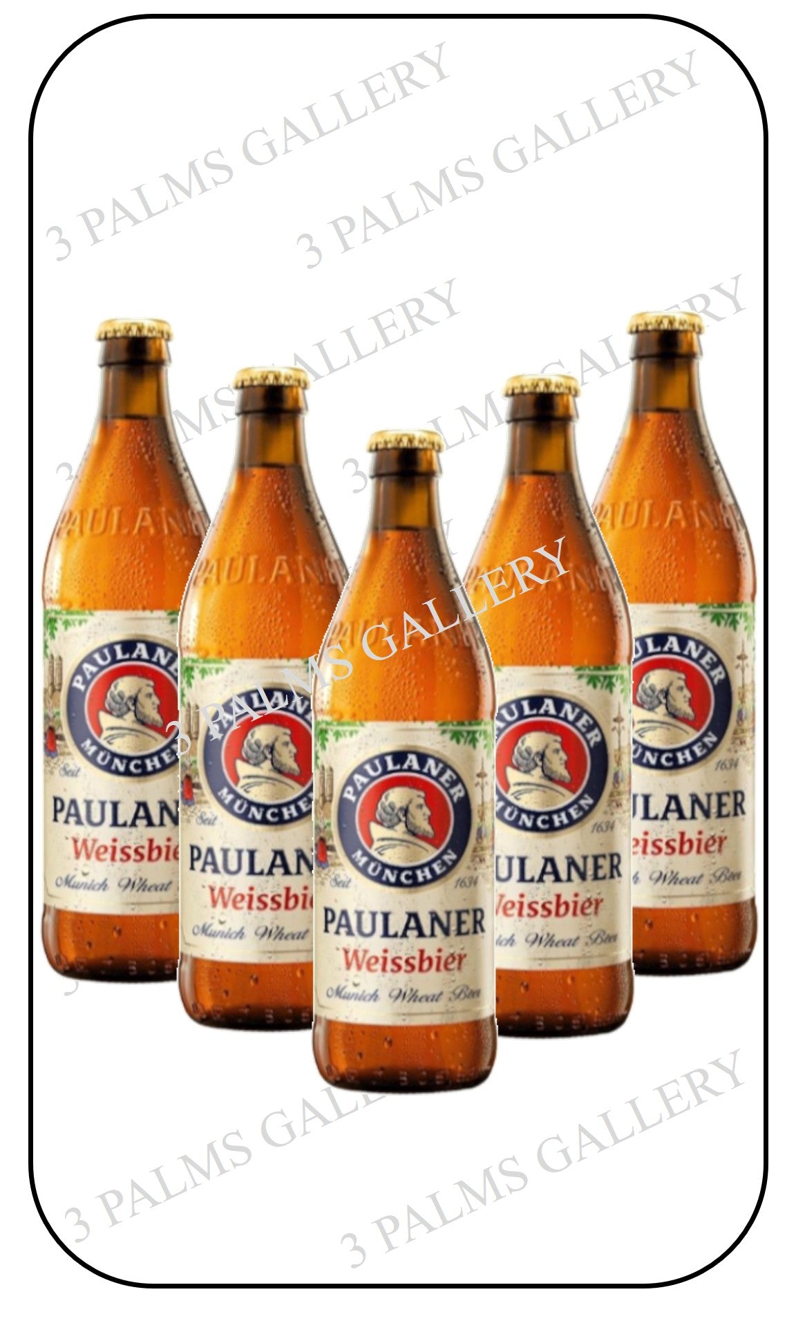 Paulaner Weissbier Glass Bottle Version