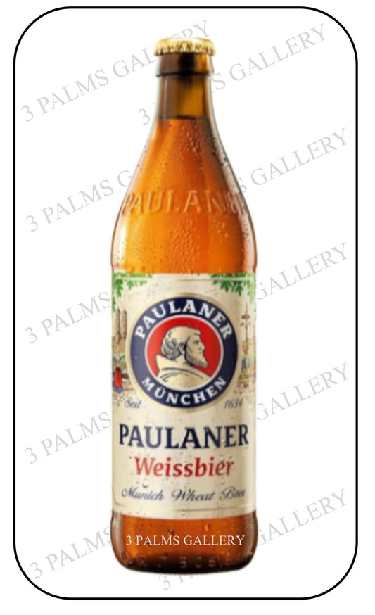 Paulaner Weissbier Glass Bottle Version