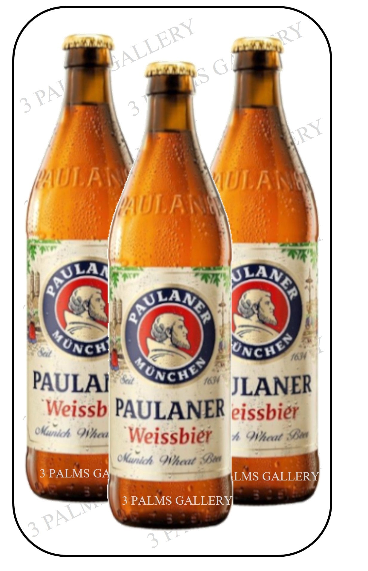 Paulaner Weissbier Glass Bottle Version