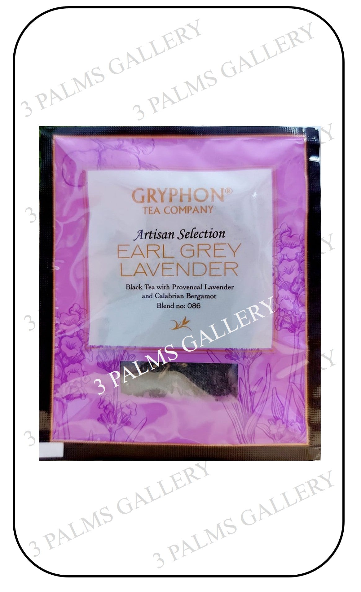 Gryphon Tea Artisan Collection - Black Tea - Earl Grey Lavender