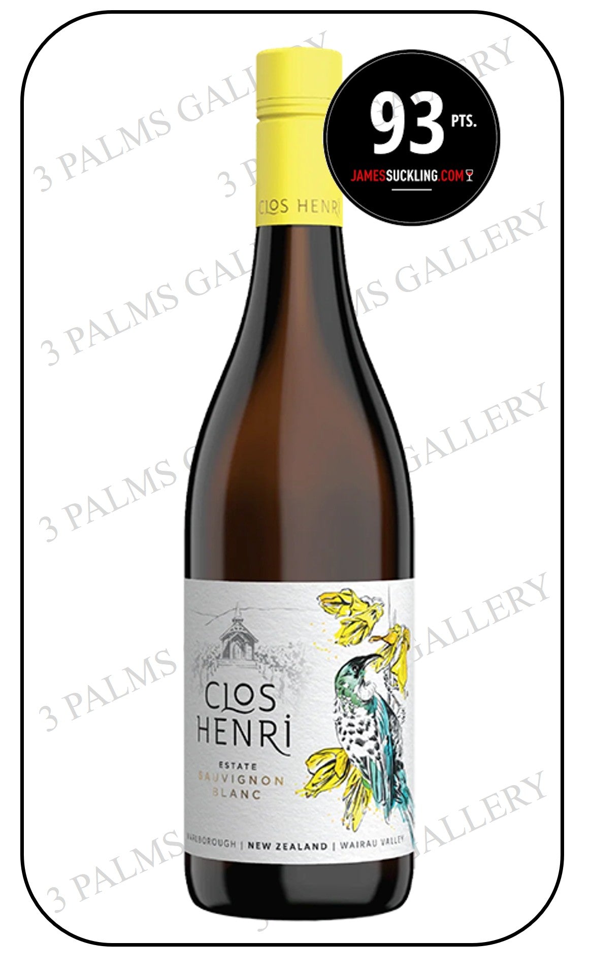 Clos Henri Estate Sauvignon Blanc 2023 / 2024 (JS 93 Points)
