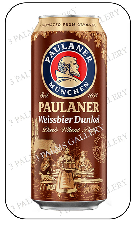 Paulaner Weissbier Dunkel 500ml Canned Version
