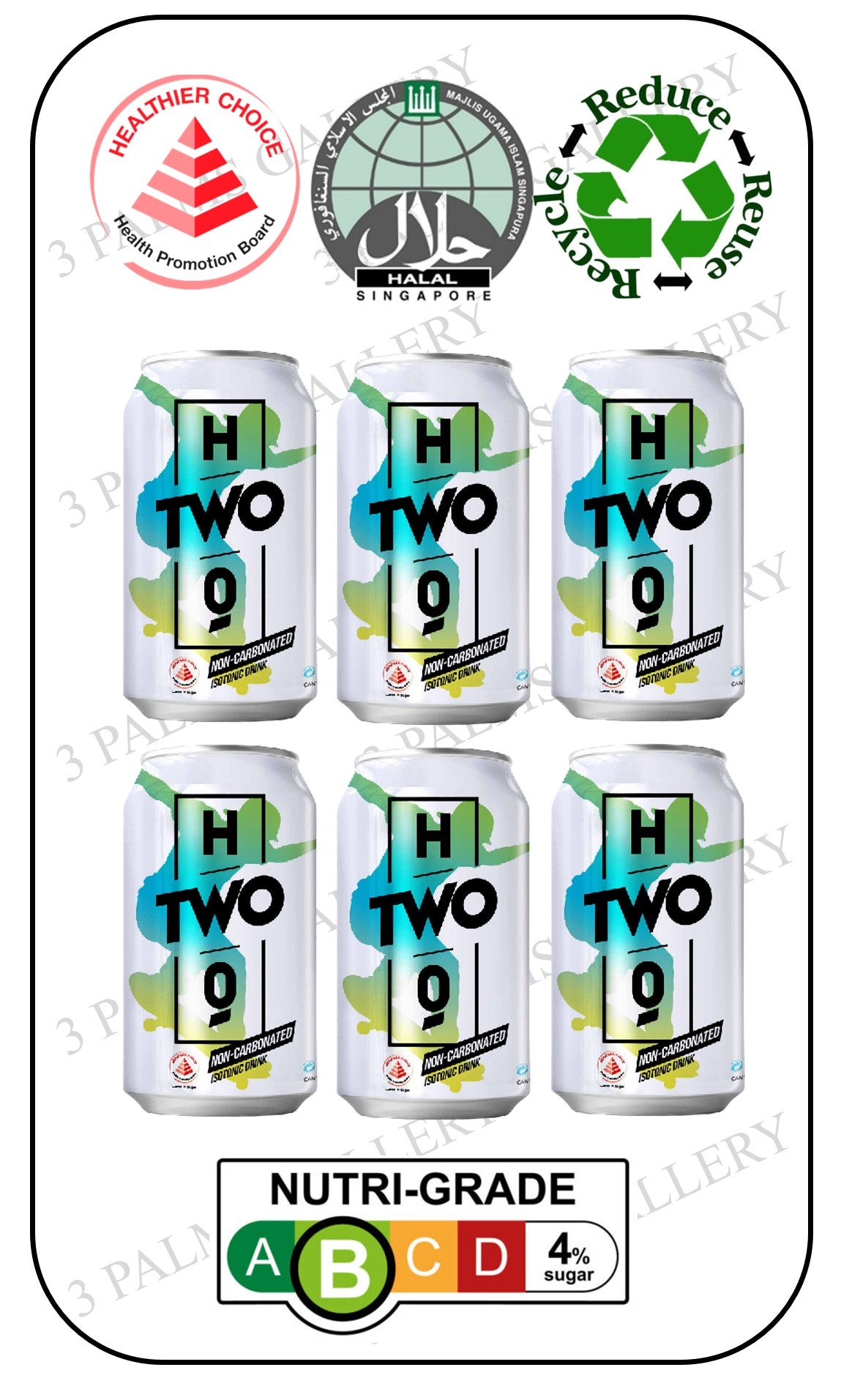 Yeo's H2O Isotonic Beverage - Non Carbonated
