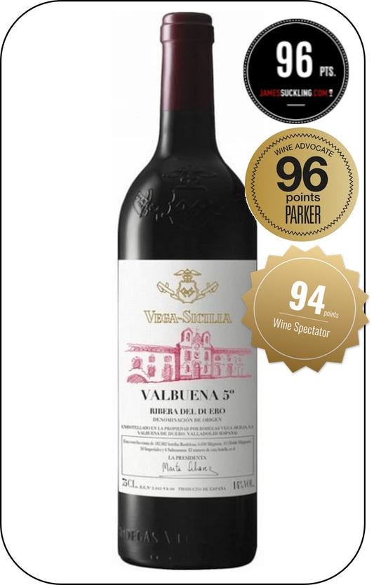 TEMPOS Vega Sicilia - Valbuena 5º 2018