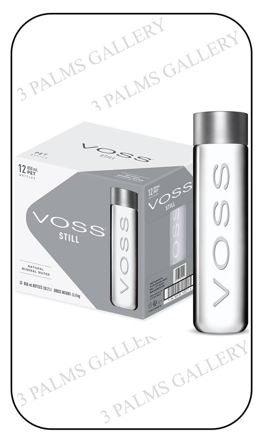 VOSS Artesian STILL Water - Convenient Travel Plastic Packaging - 850ml Packaging