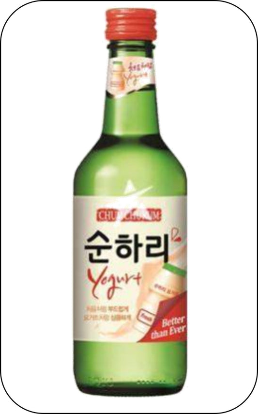 Chum Churum - Korean Soju - Yougurt