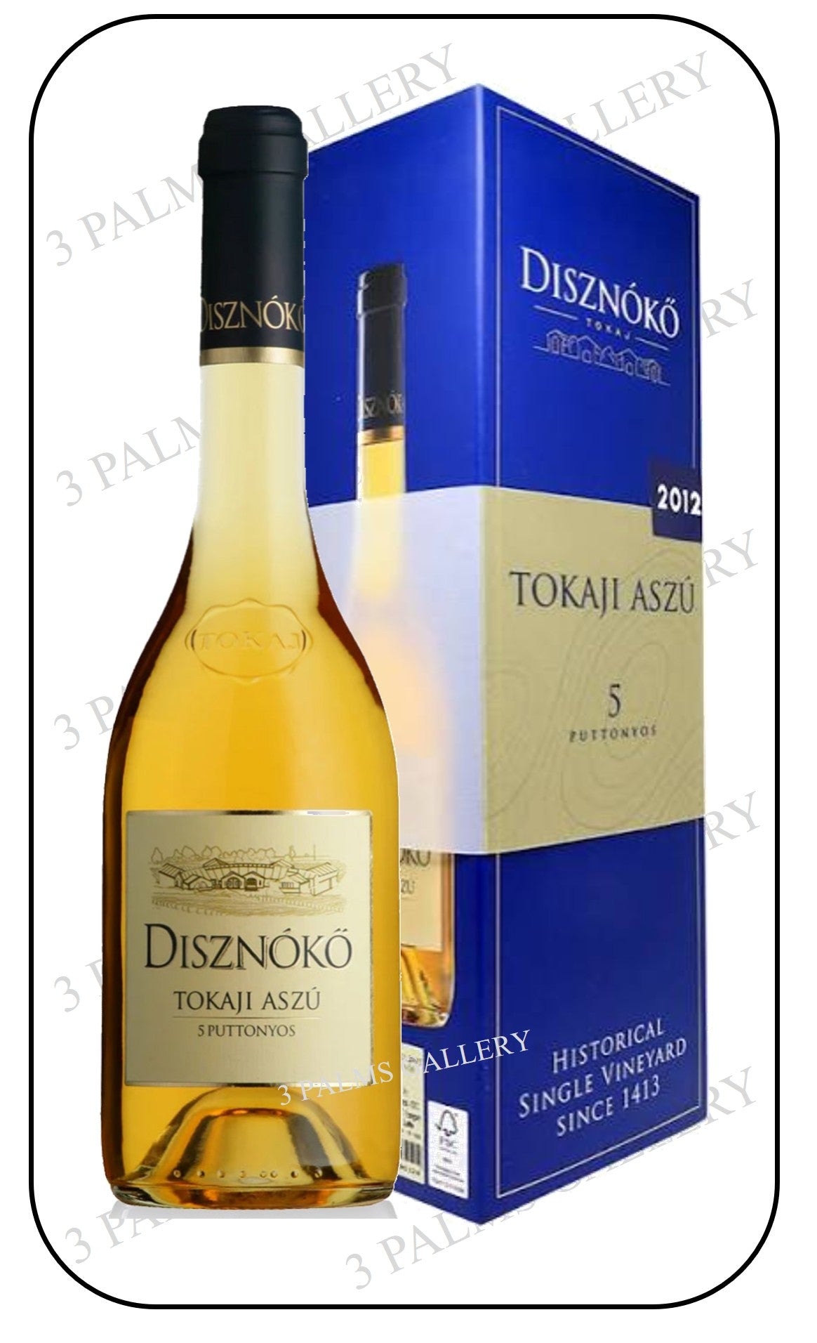 Disznoko Aszu 5 Puttonoyos Tokaji 2014 (WE95) (JS94) Sweet Dessert Wine
