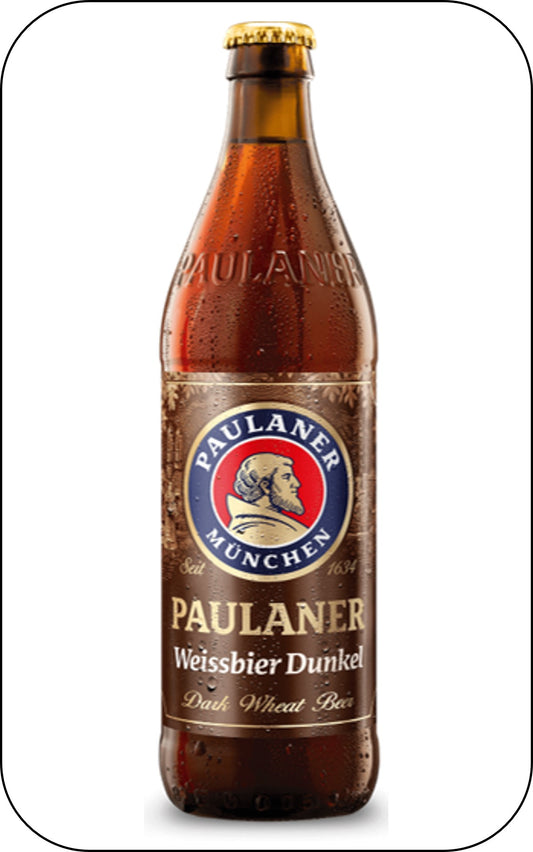 Paulaner Weissbier Dunkel Glass Bottle Version - 5.3% abv