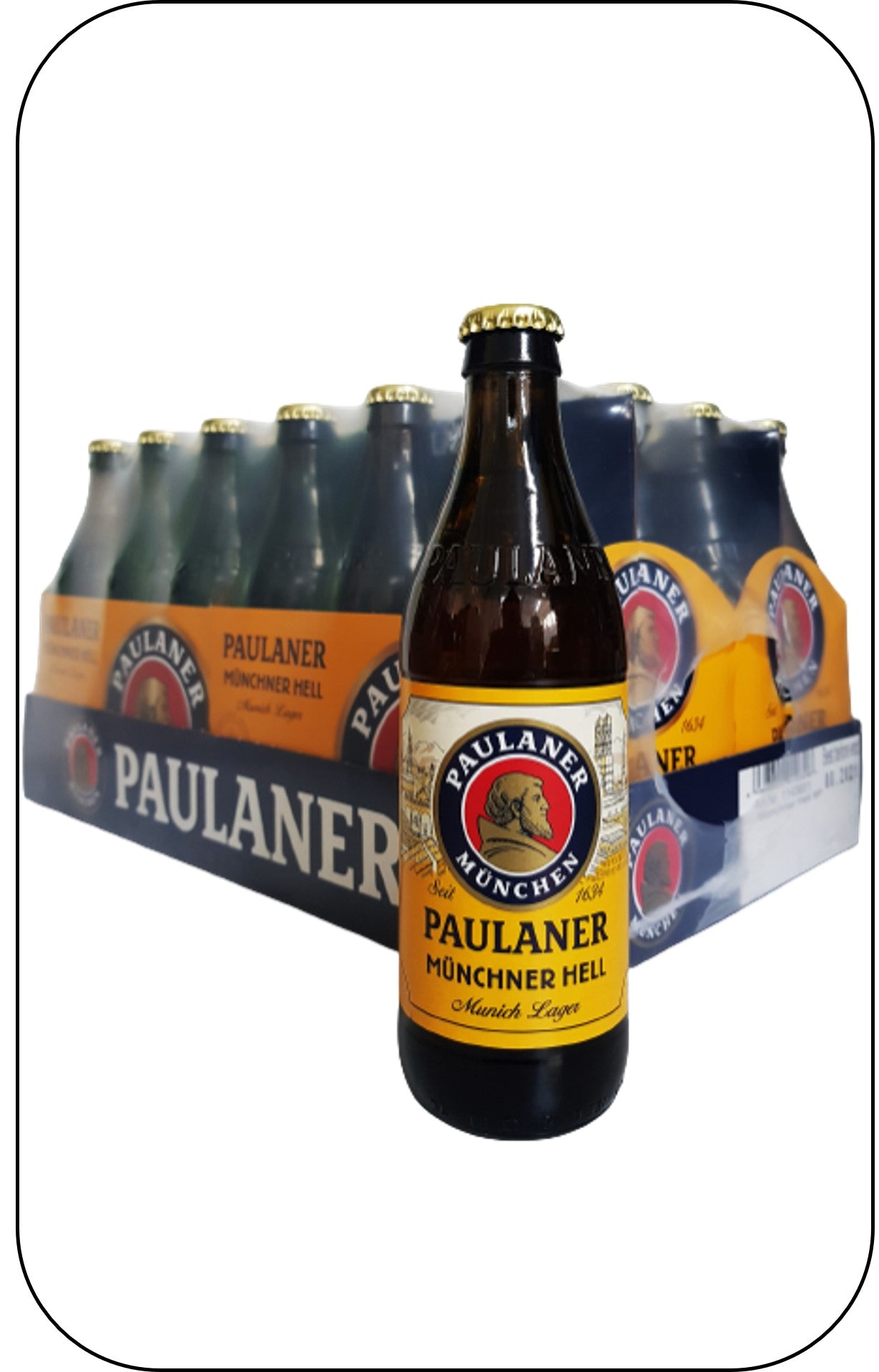 Paulaner Hells Lager - 330ml Glass Bottle Version