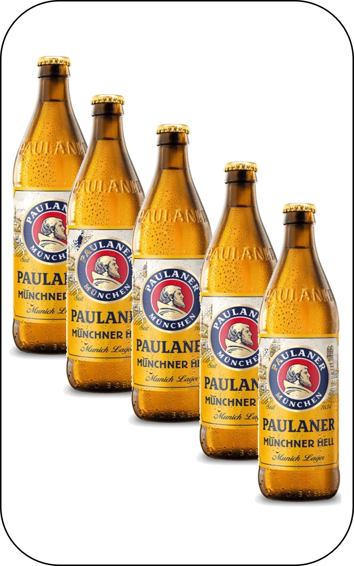 Paulaner Hells Lager 500ml Glass Bottle Version - 4.9% abv