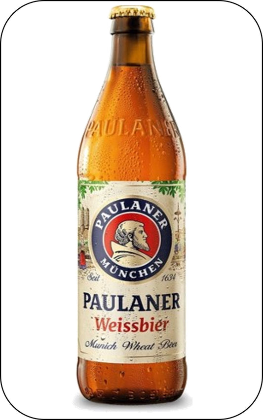 Paulaner Weissbier Glass Bottle Version - 5.5% abv - Munich, Germany