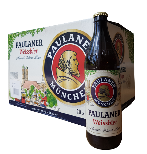 Paulaner Weissbier Glass Bottle Version - 5.5% abv - Munich, Germany