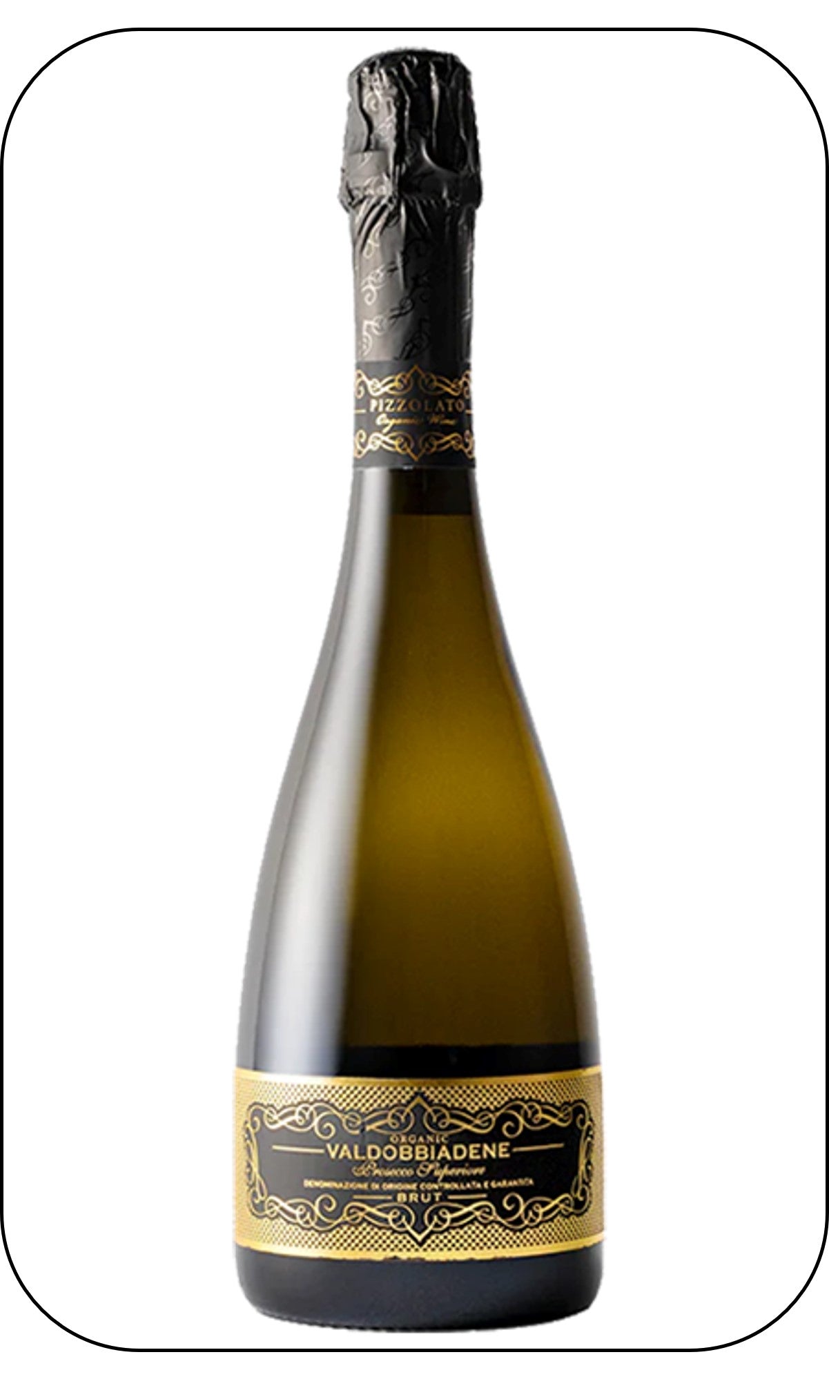 Pizzolato - Spumante Prosecco Superiore Valdobbiadene Brut (Certified Organic/Vegan)