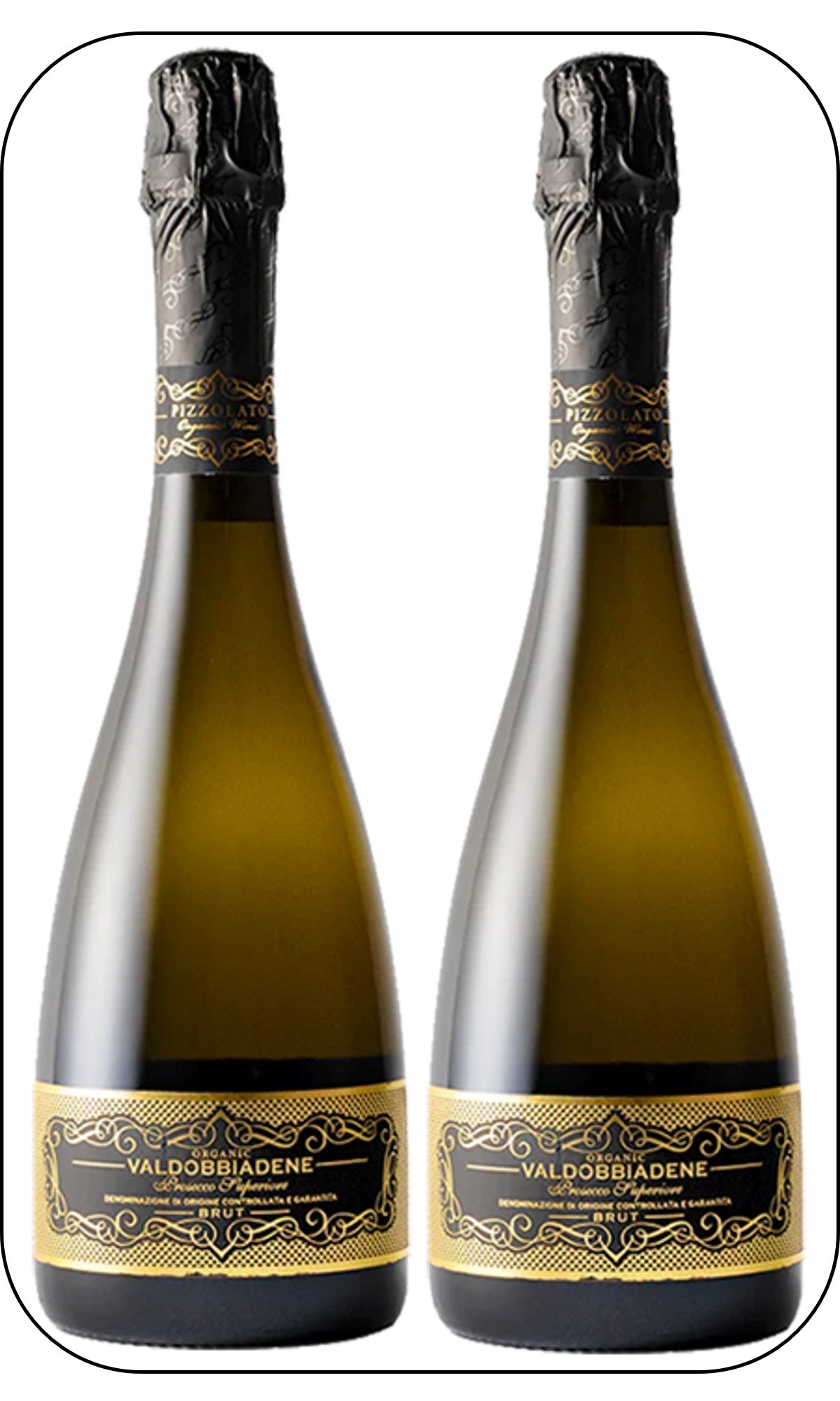 Pizzolato - Spumante Prosecco Superiore Valdobbiadene Brut (Certified Organic/Vegan)