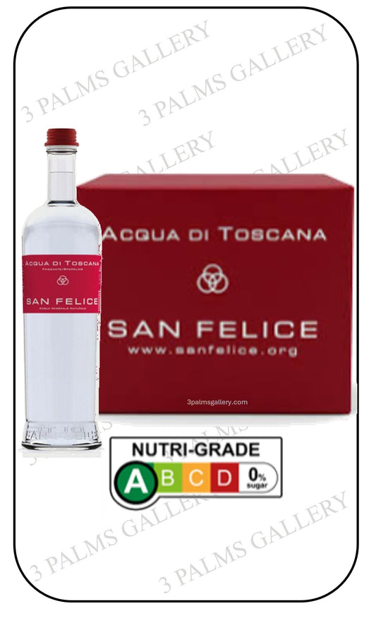 Acqua San Felice (Sparkling) - Premium All Natural Pure Oligomineral Spring Water