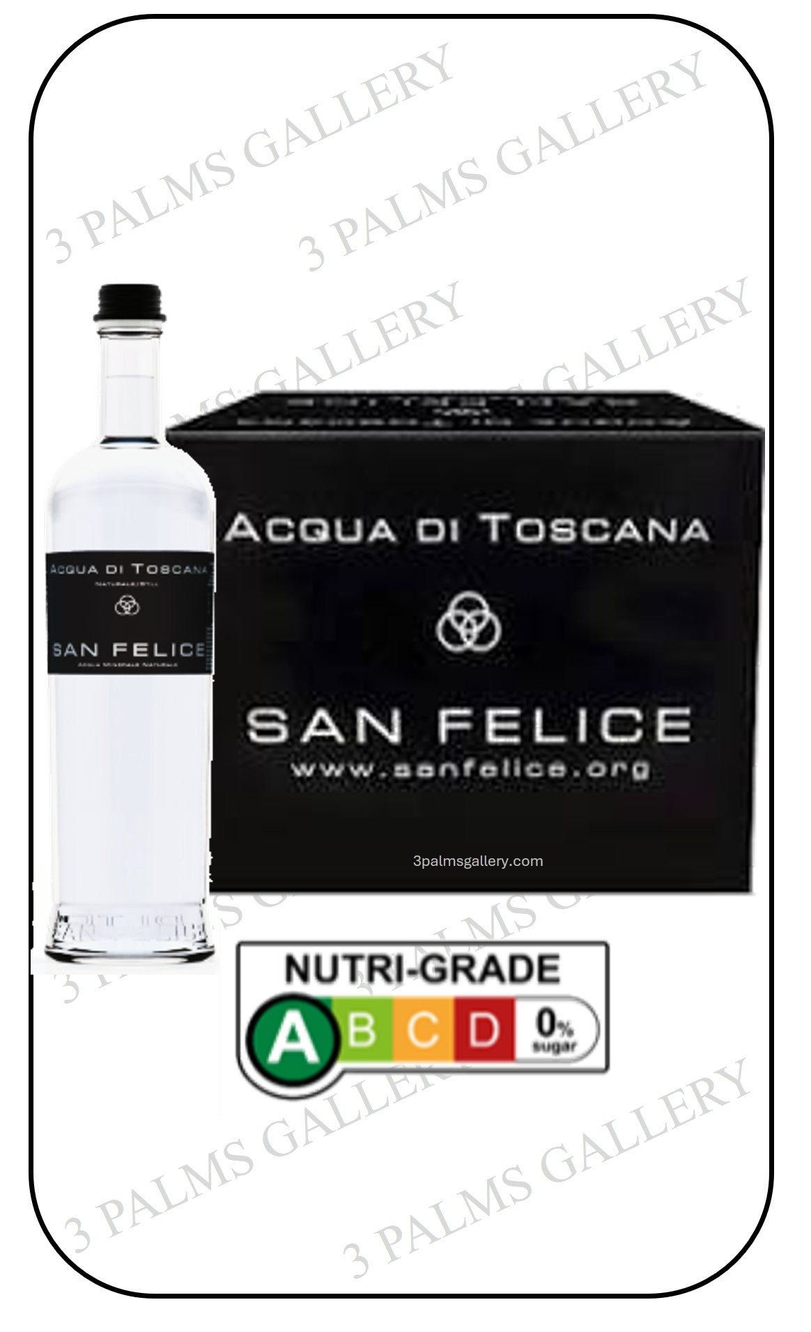 Acqua di Toscana - San Felice (STILL) - Premium All Natural Pure Oligomineral Spring Water