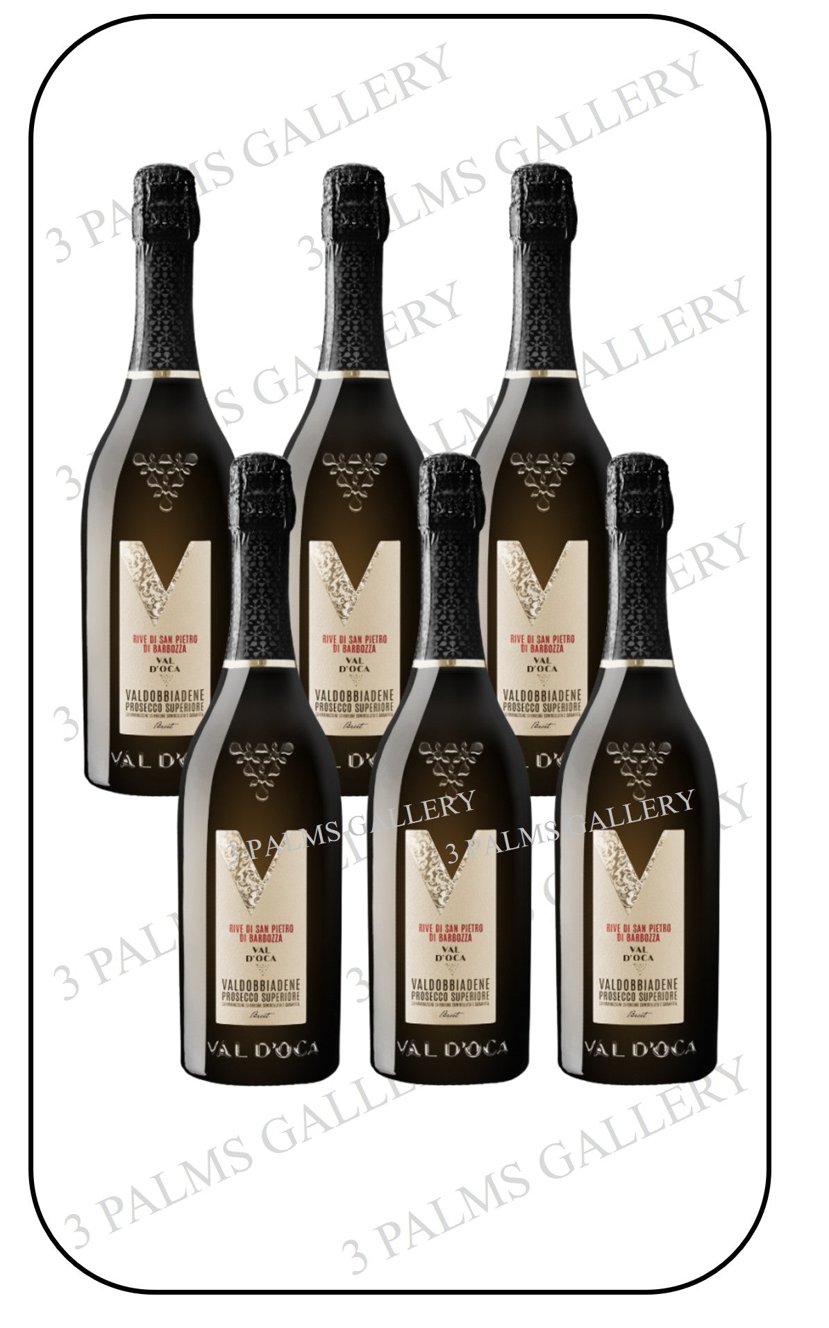 Val d'Oca Rive di San Pietro di Barbozza Valdobbiadene Prosecco Superiore BRUT DOCG NV
