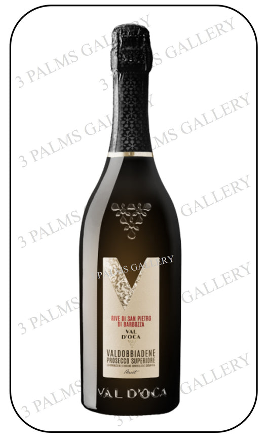 Val d'Oca Rive di San Pietro di Barbozza Valdobbiadene Prosecco Superiore BRUT DOCG NV