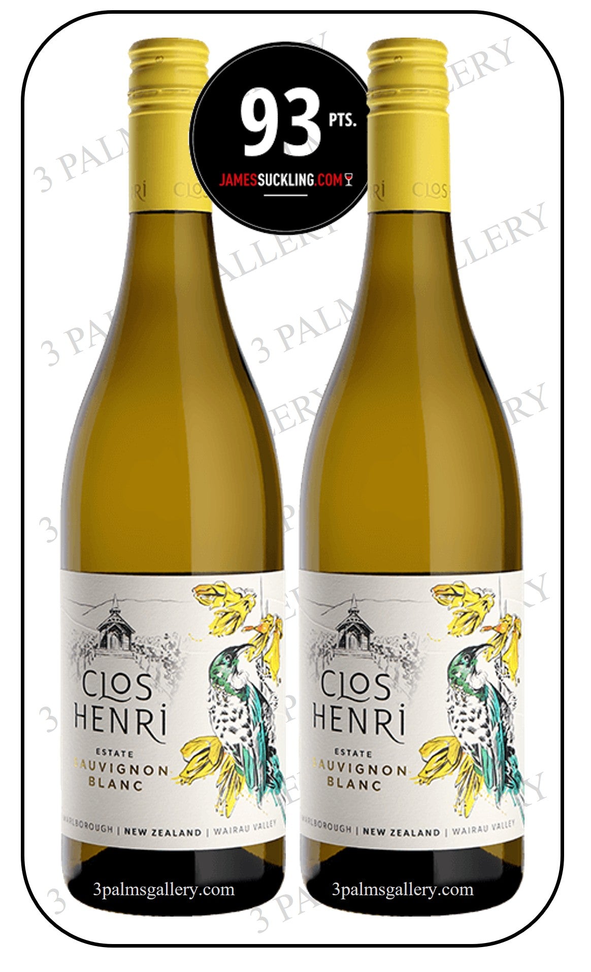 Clos Henri Estate Sauvignon Blanc 2023 / 2024 (JS 93 Points)