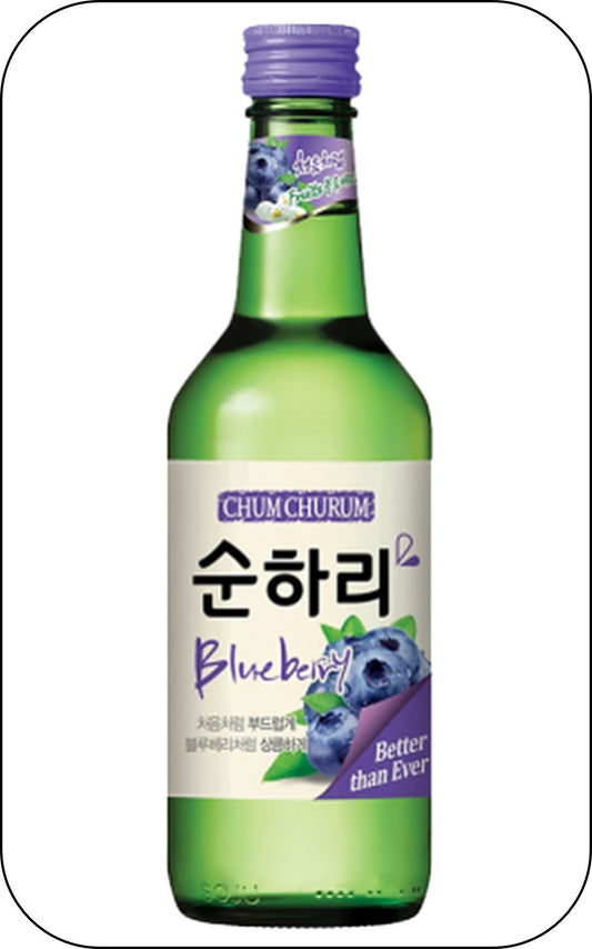 Chum Churum - Korean Soju - Blueberry